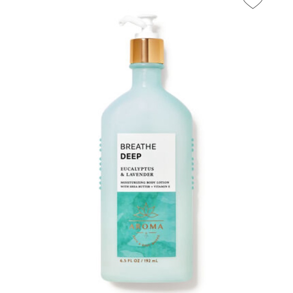 Aroma
Eucalyptus Lavender
Moisturizing Body Lotion 6.5fl